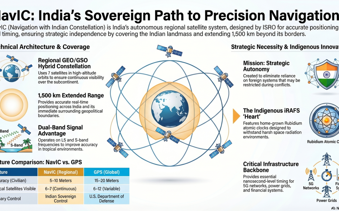 NavIC: A Technical and Strategic Analysis of India’s Autonomous Positioning Infrastructure
